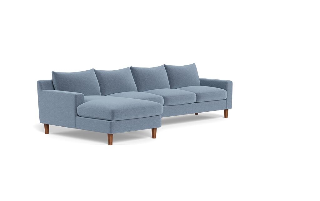 Sloan 4-Seat Left Chaise Sectional - Image 1