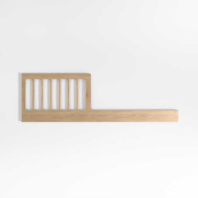 Bodie Natural Oak Wood Toddler Bed Rail - Image 0