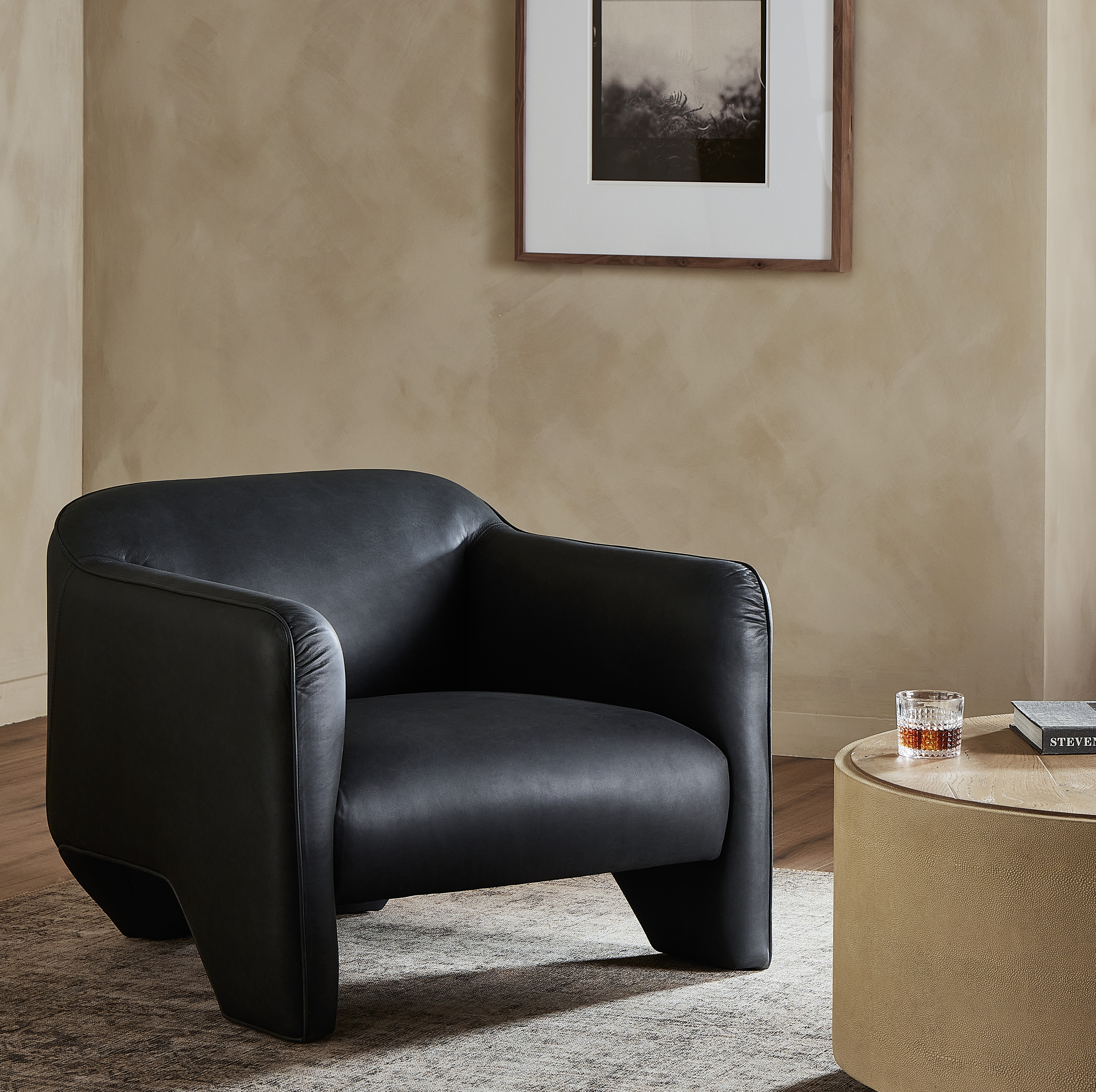 Daria Chair-Eucapel Black - Image 1