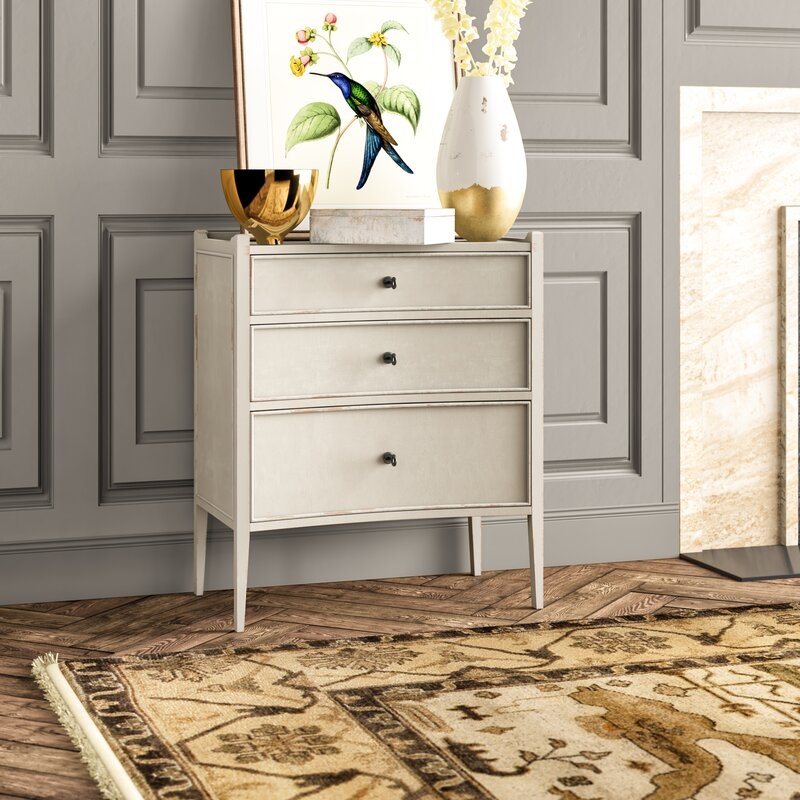 Gabby Janice 3 Drawer Accent Chest - Image 0