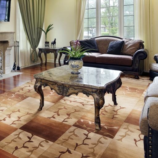 Mugal Brown Indoor 2'6" x 10' Handmade Rug - Image 0