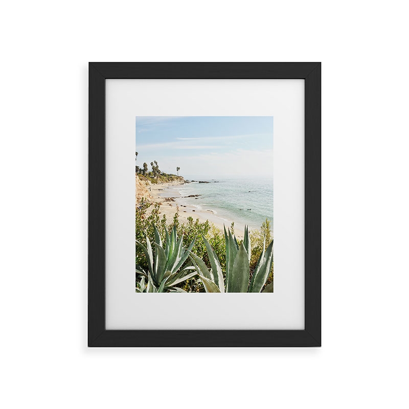 Laguna Coast by Bree Madden - Framed Art Print Classic Black 18" x 24" - Image 0