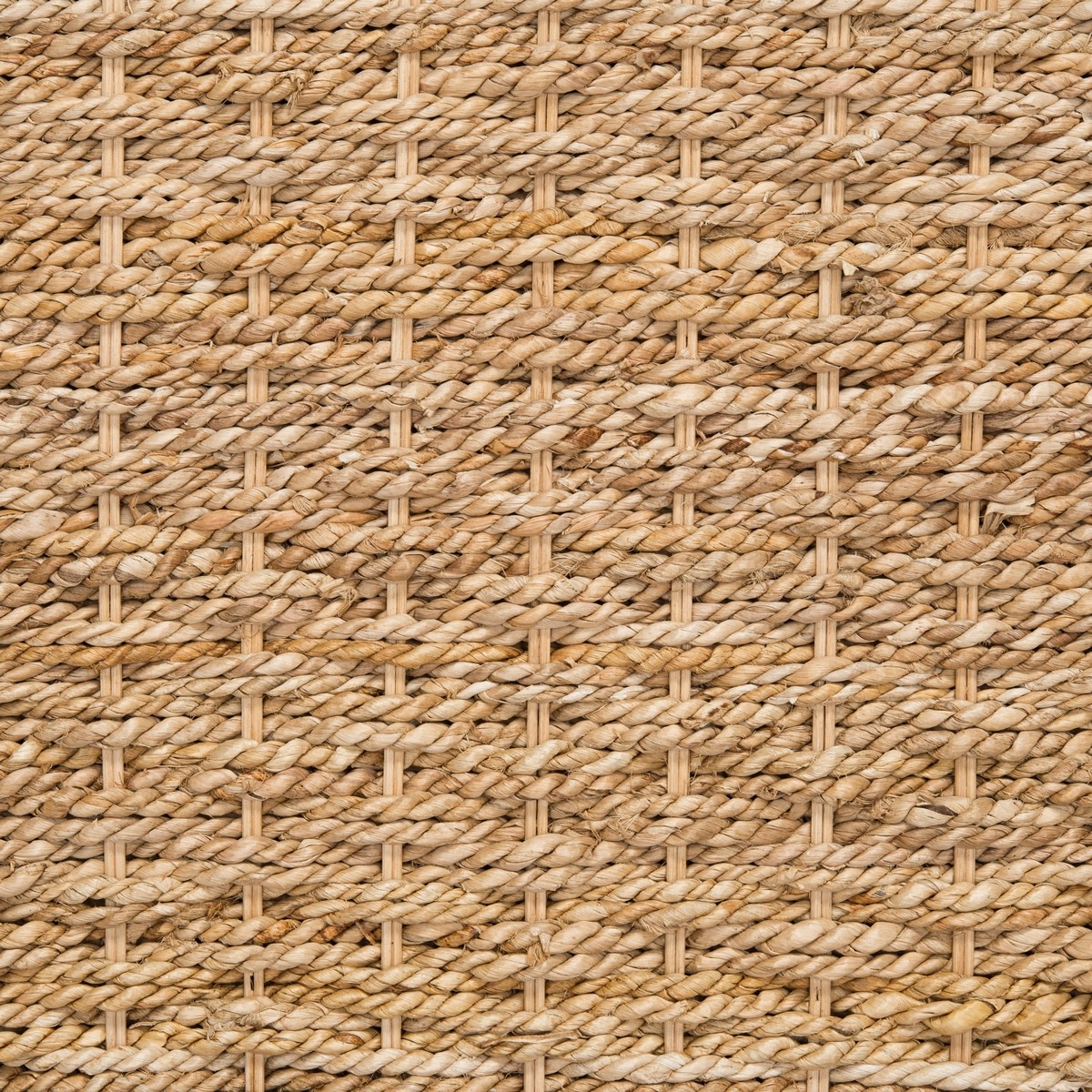 Galen Woven Banana Stem Bed - Natural/Black - Image 5