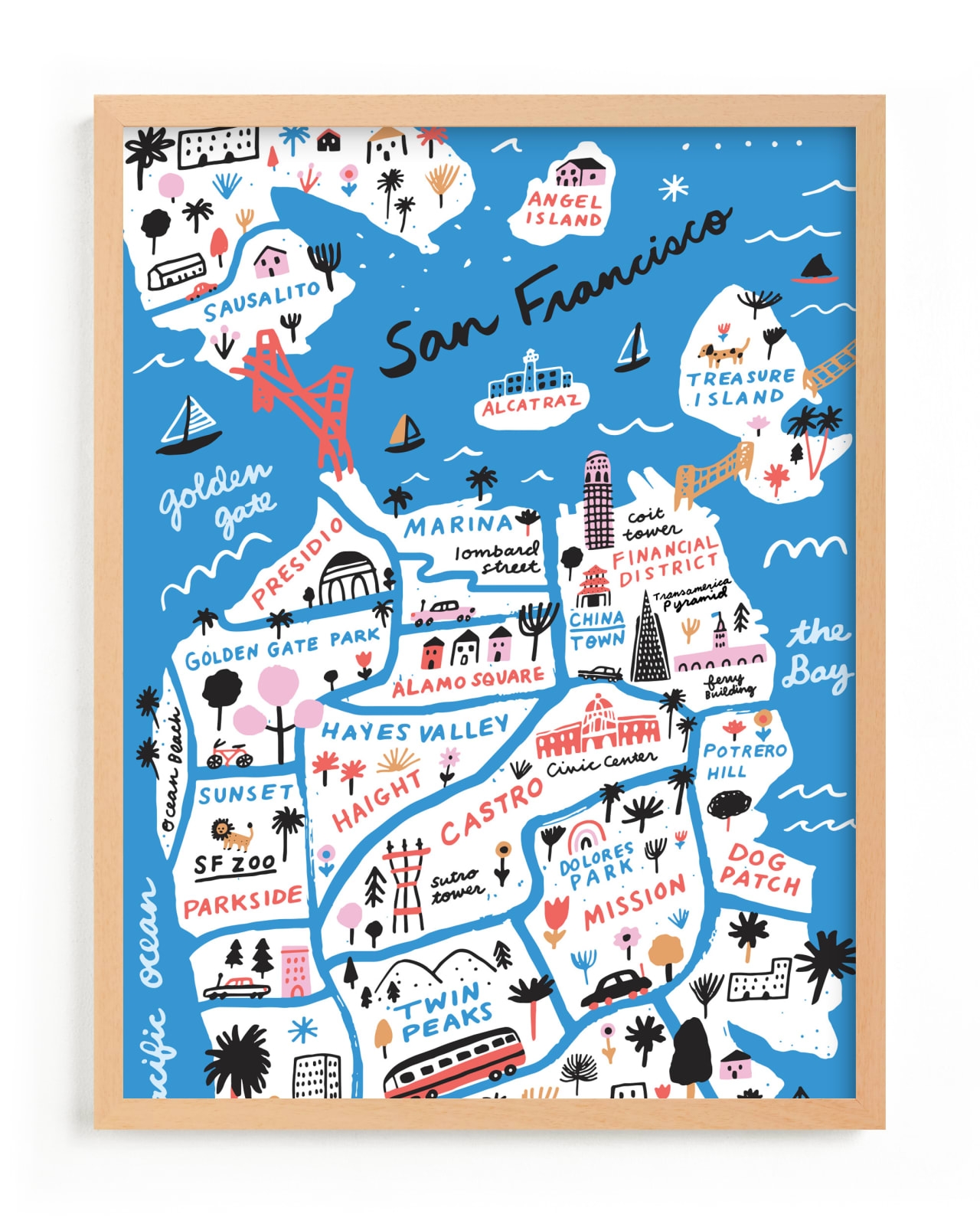 I Love San Francisco Limited Edition Fine Art Print 1 - Image 0