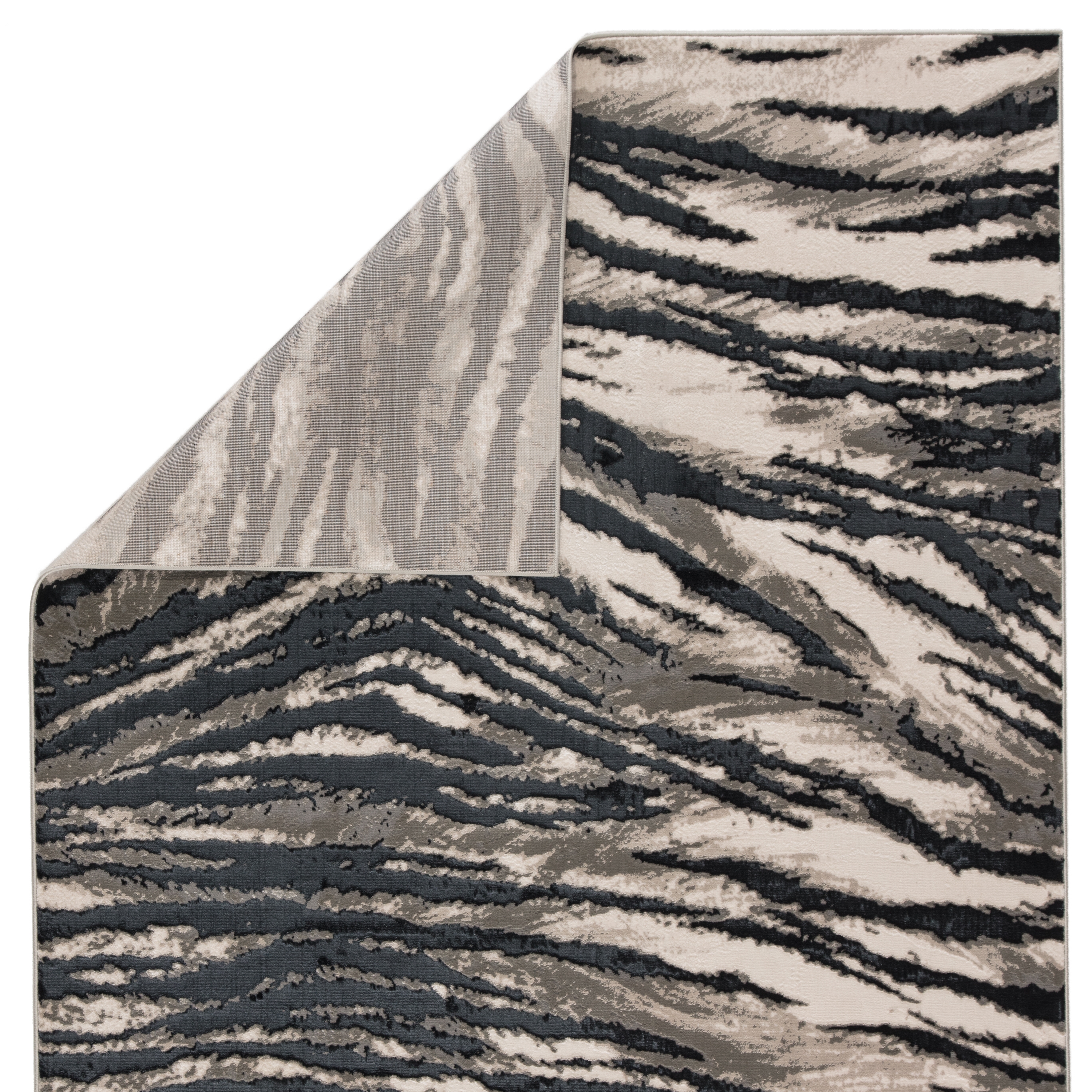 Saber Animal Black/ Gray Area Rug (9'6"X13') - Image 2