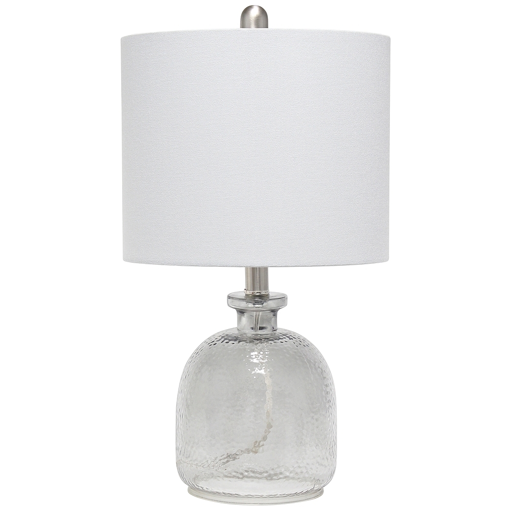 Lalia Home Smokey Gray Glass Jar Accent Table Lamp - Style # 85R87 - Image 0
