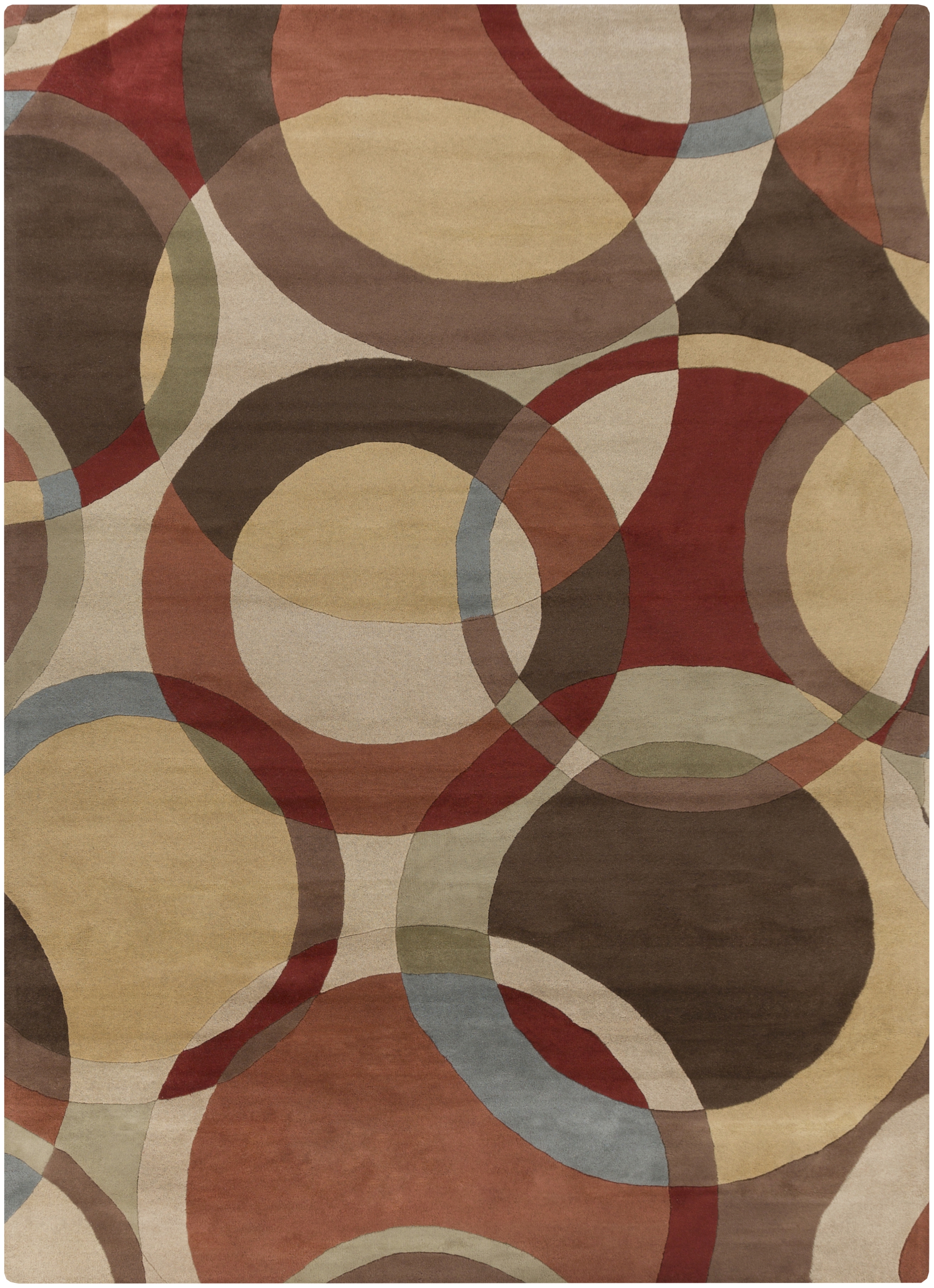 Forum Brown Indoor 10' x 14' Handmade Rug - Image 0