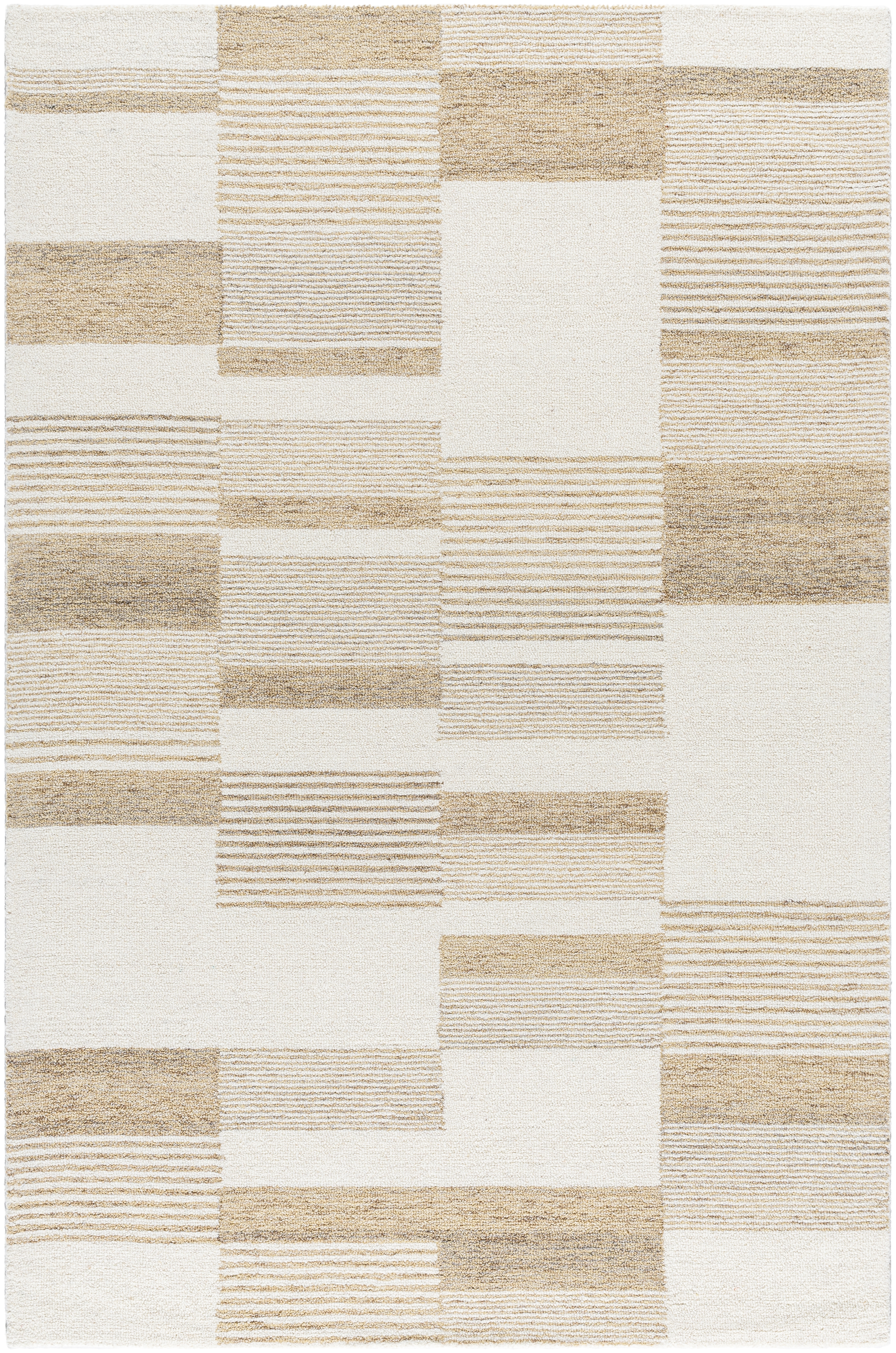 Bournemouth Beige Indoor 5' x 7'6" Handmade Rug - Image 0