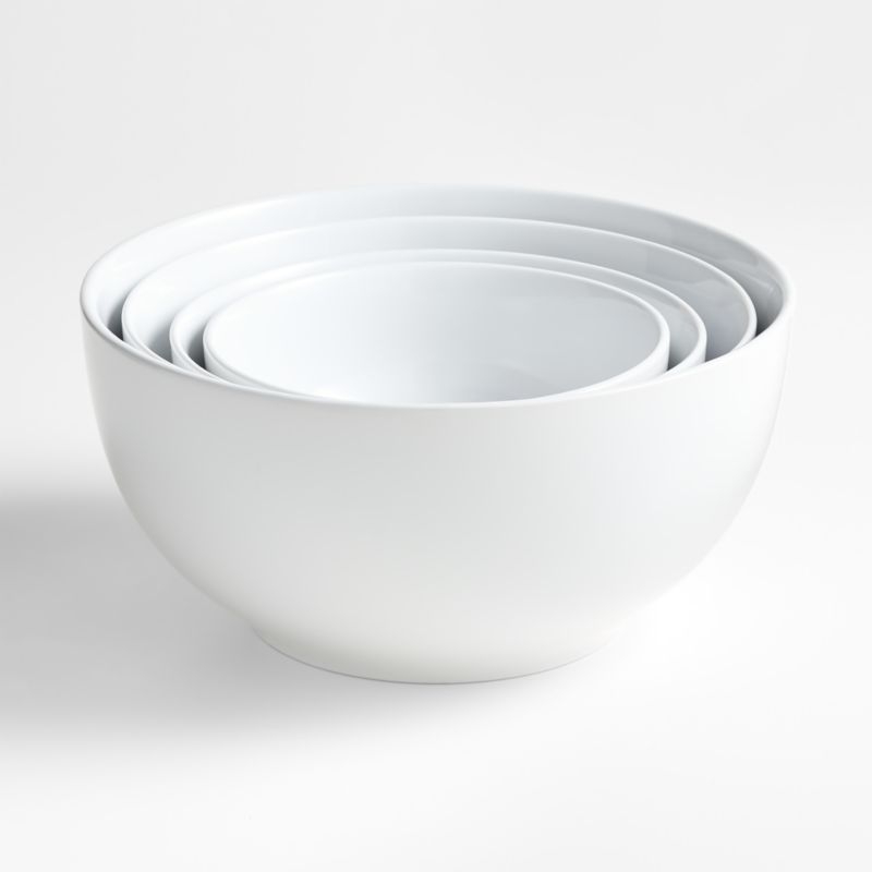 Aspen Coupe Mixing and Serving Bowls, Set of 4 - Image 1