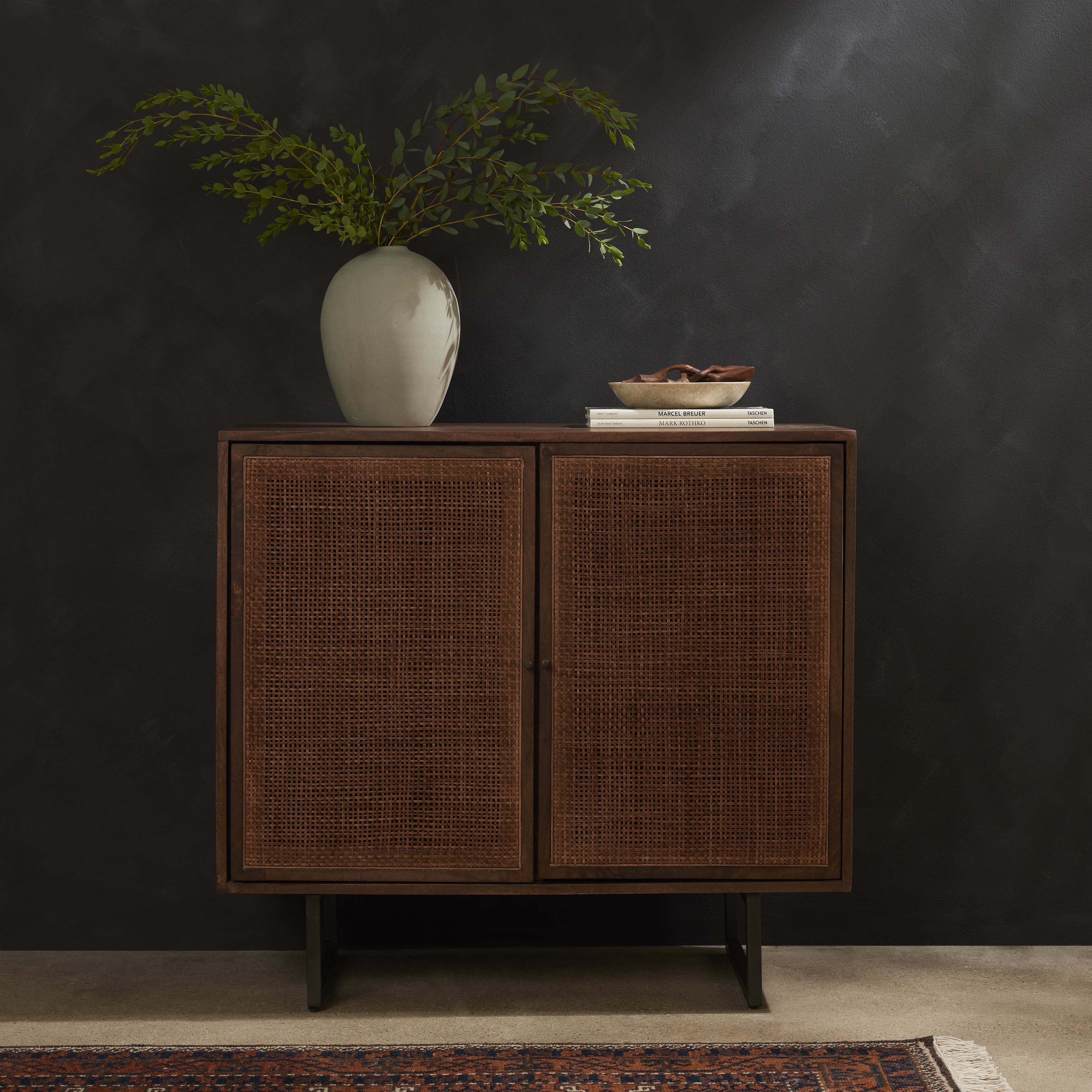 Carmel Small Cabinet-Brown Wash - Image 14
