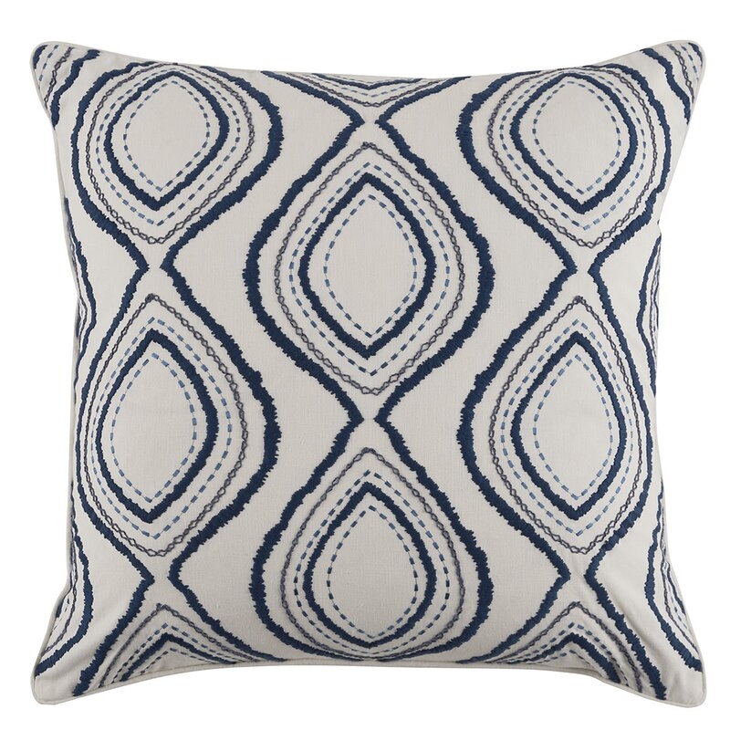 Emdee Kas Square Pillow Cover and Insert - Image 0