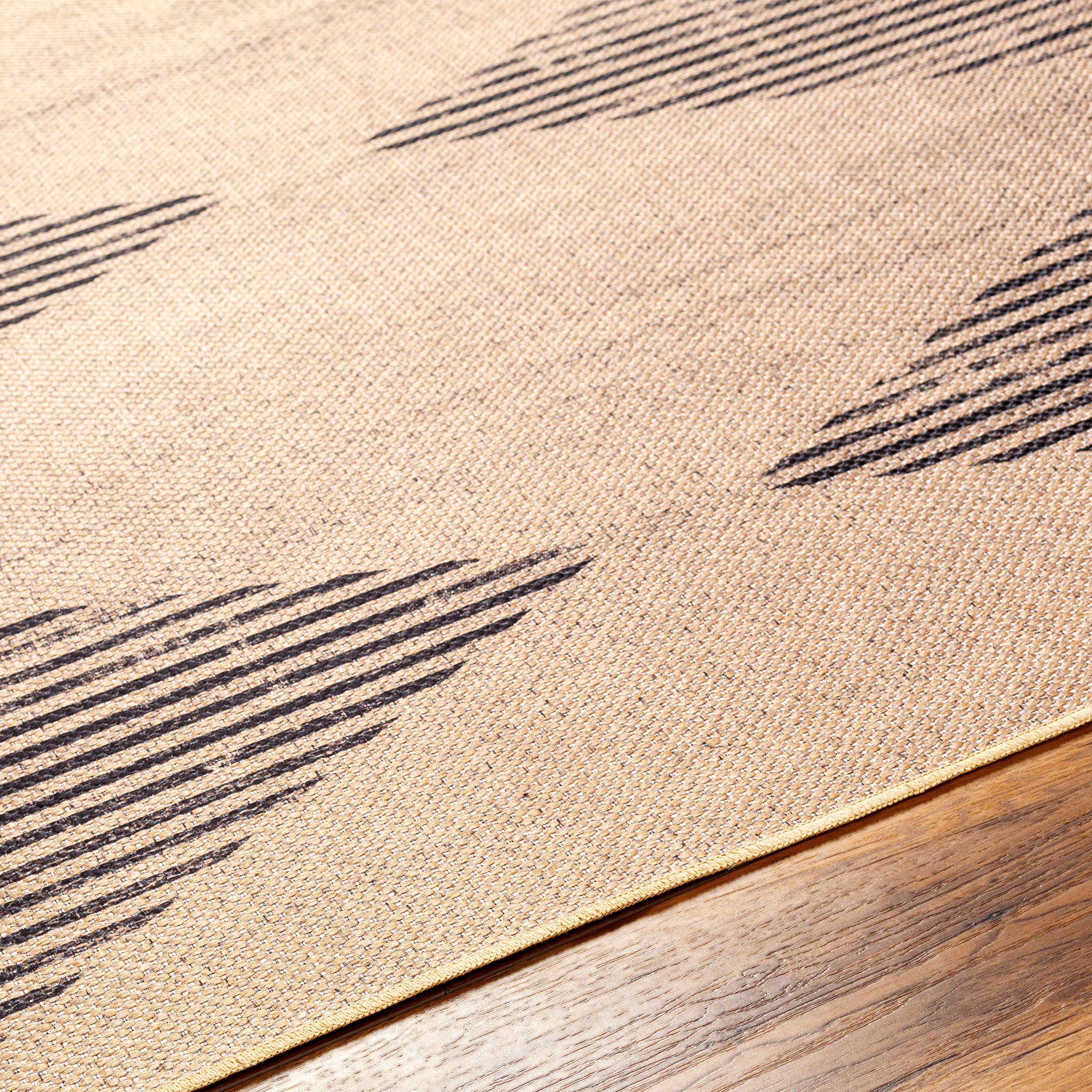 Ez Jute Beige Indoor 9' x 12' Machine Woven Rug - Image 2