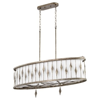 Donegore 5 - Light Shaded Drum Chandelier - Image 0