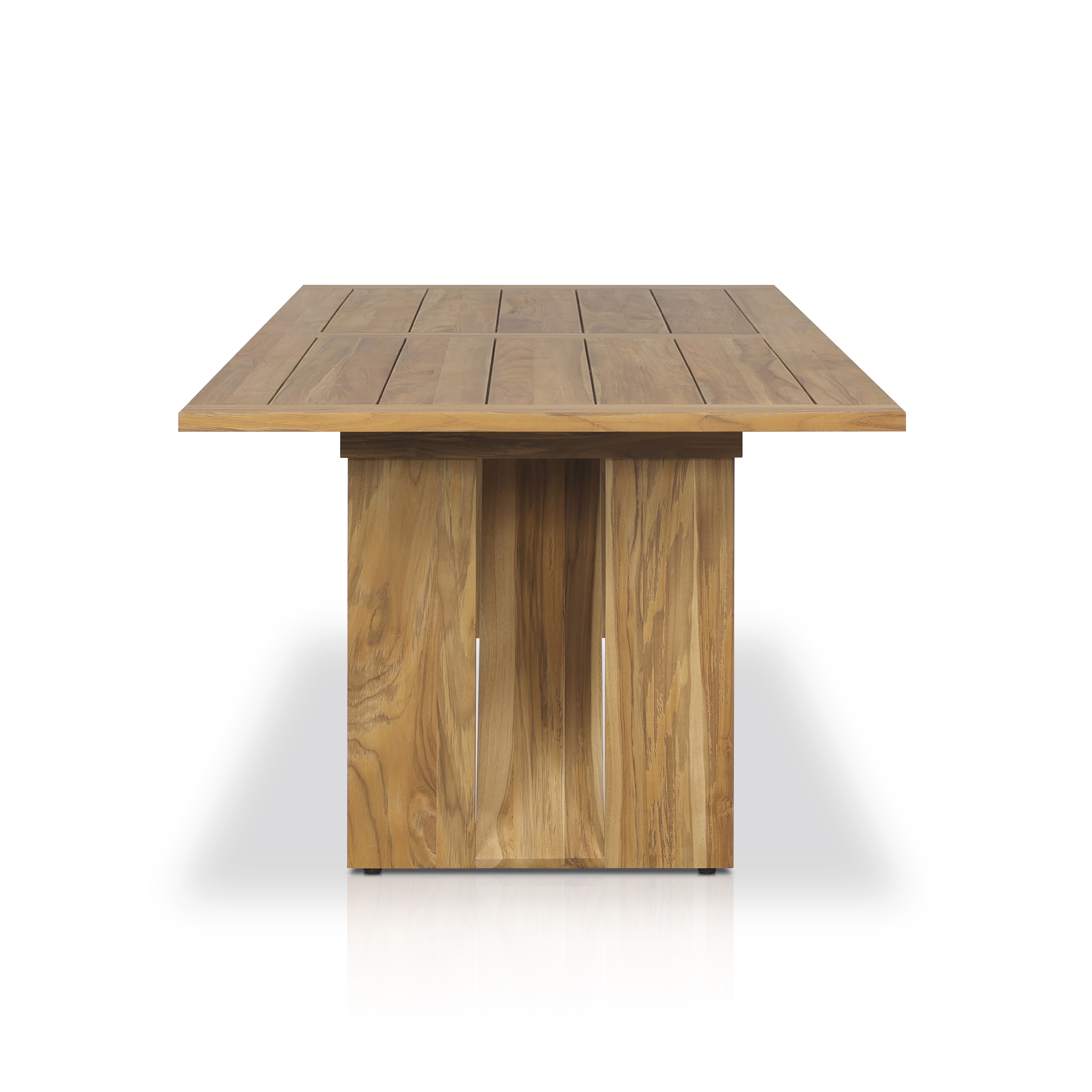 Enders Outdoor Dining Table-Ntrl-Fsc - Image 4