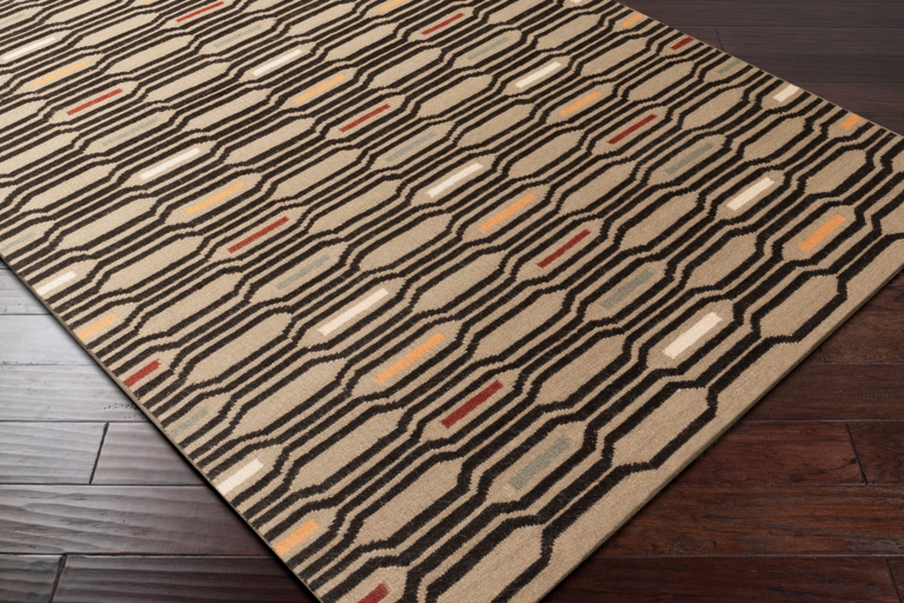 Frontier Gray Indoor 3'6" x 5'6" Handmade Rug - Image 0