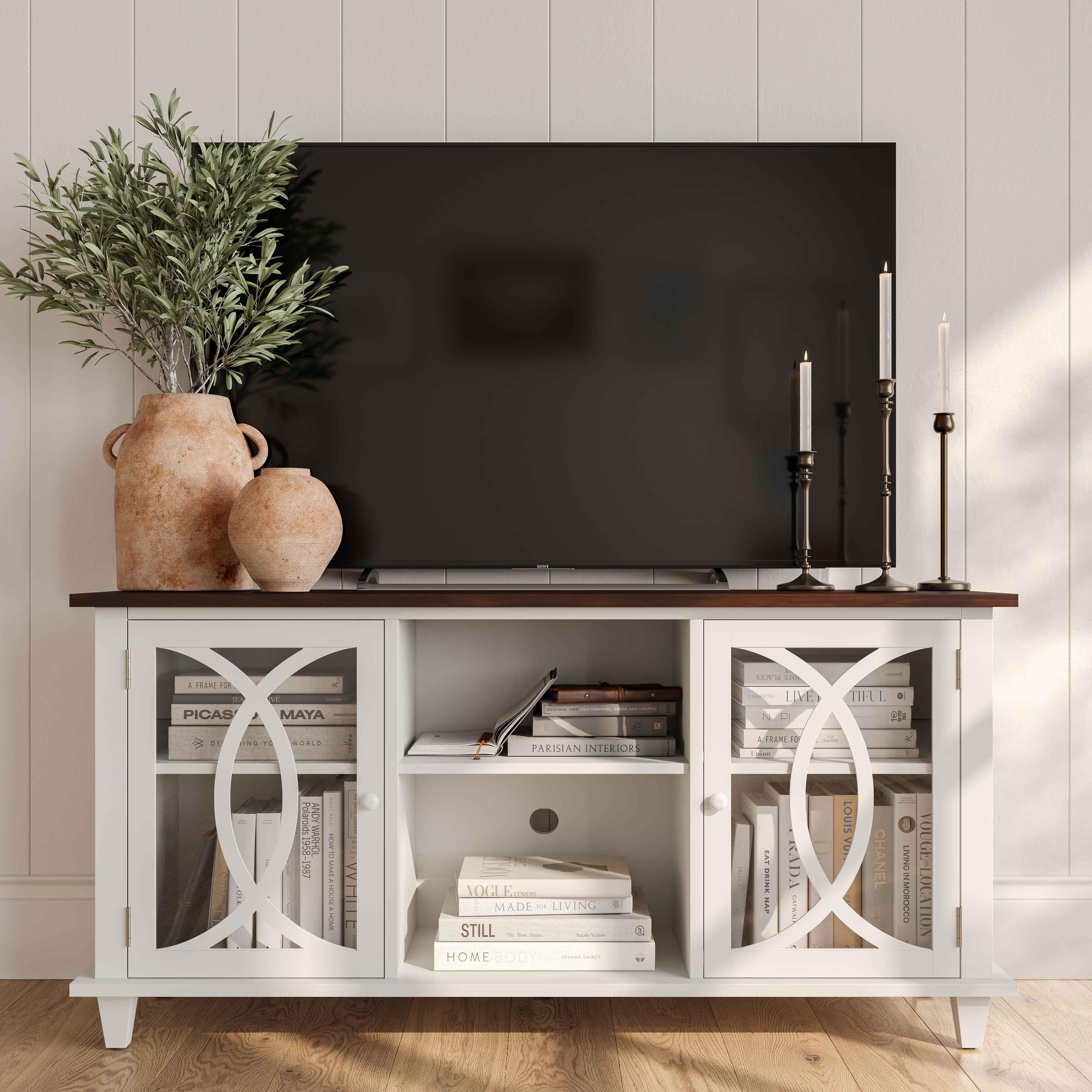 Presby White 60" Console - Image 8