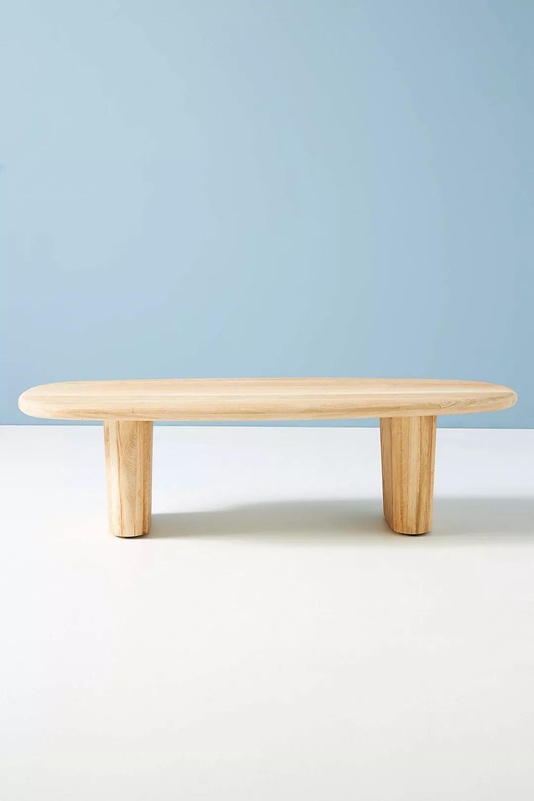 Kalle Sculptural Oak Coffee Table - Image 0