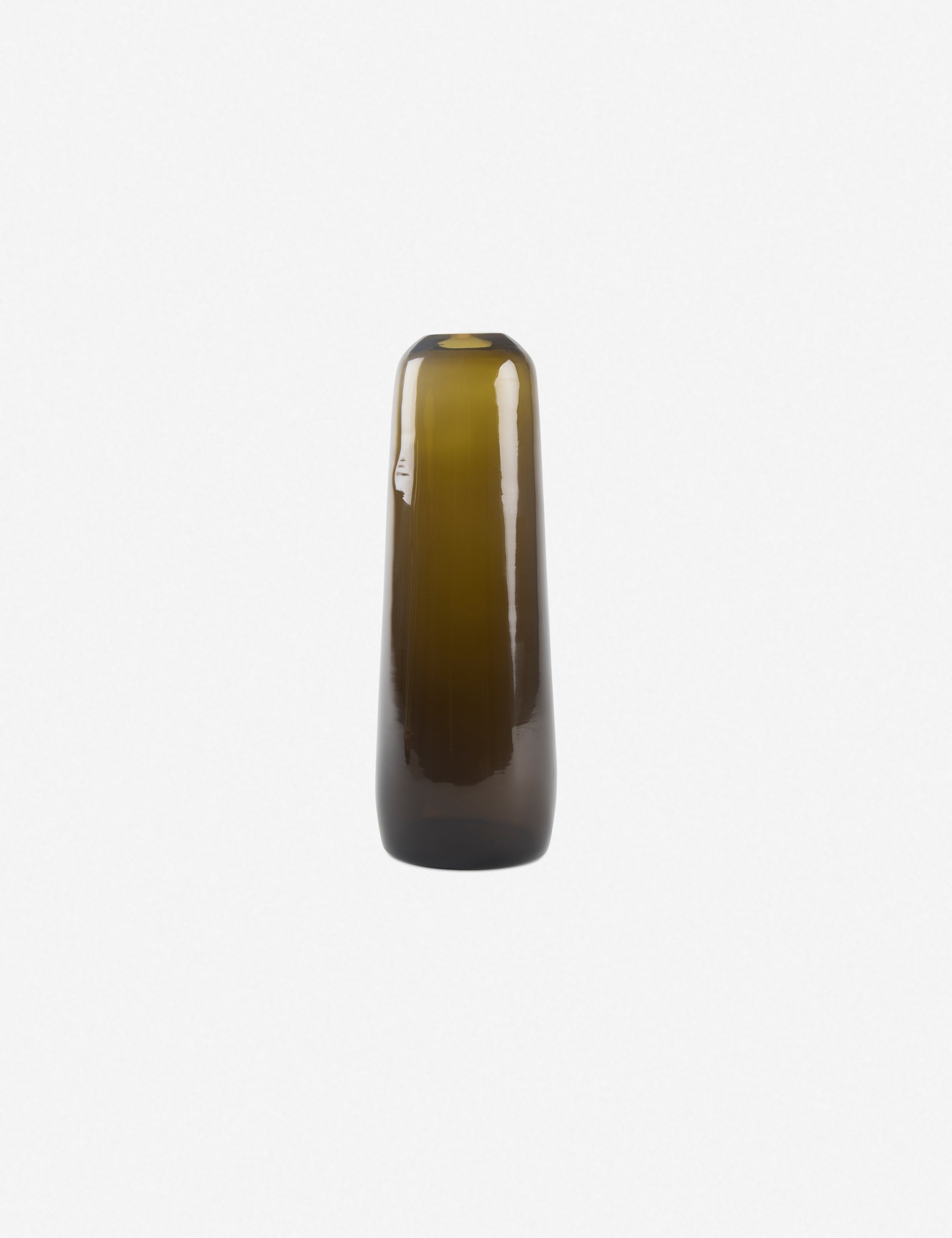 Hawkins New York Pill Vase, Dark Olive Small - Image 0