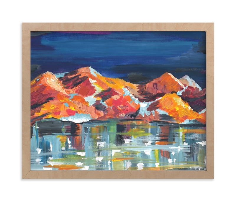 Midnight Mountains Limited Edition Fine Art Print 1 - Image 0