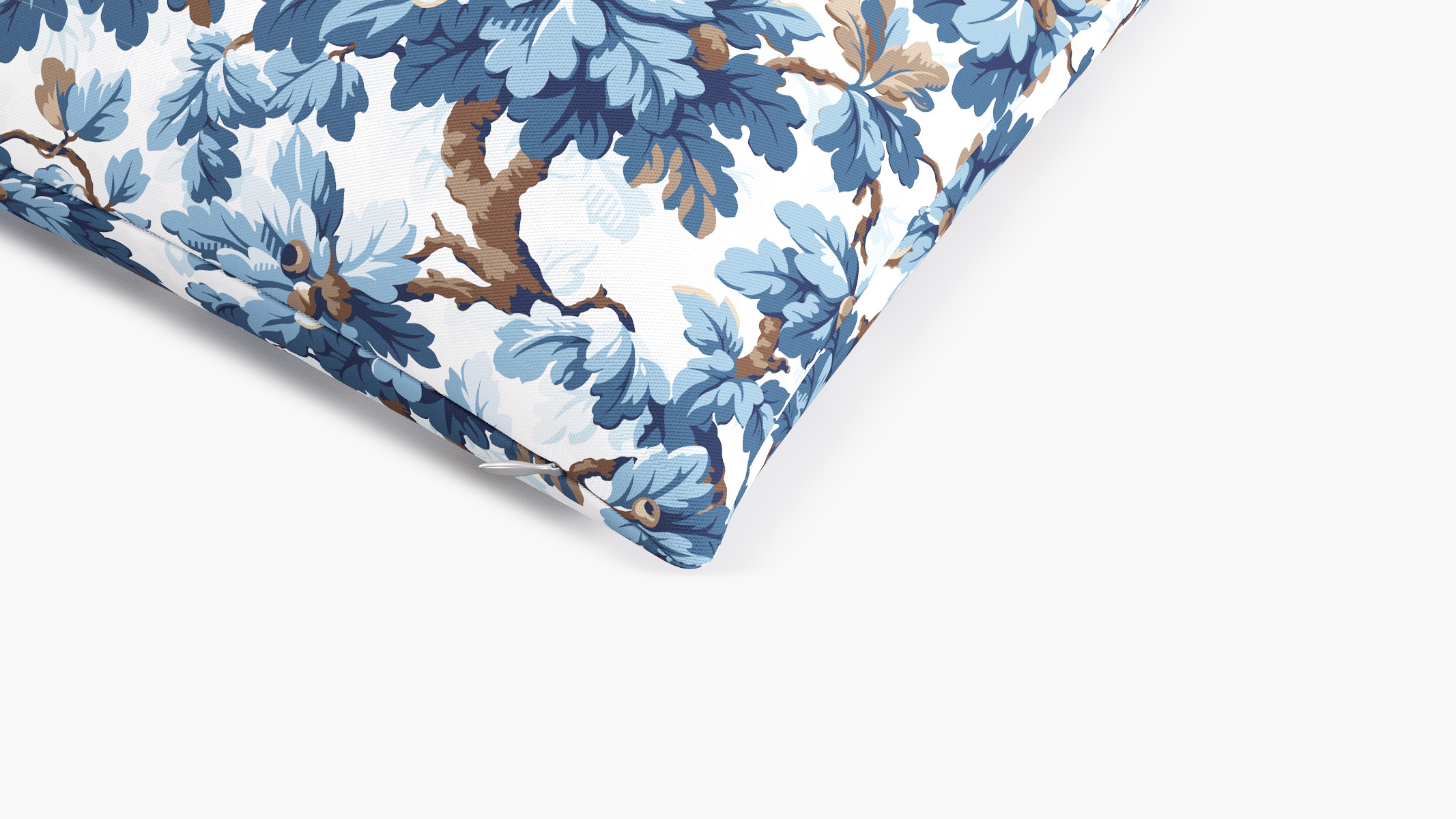 Throw Pillow 20", Delft Woodland, 20" x 20" - Image 1