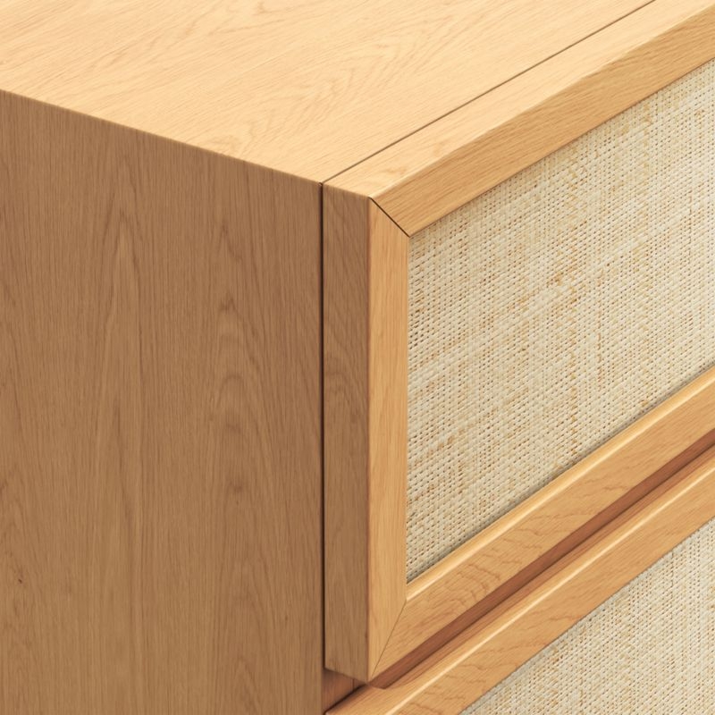 Emmer Large Natural Oak File Cabinet - Image 5
