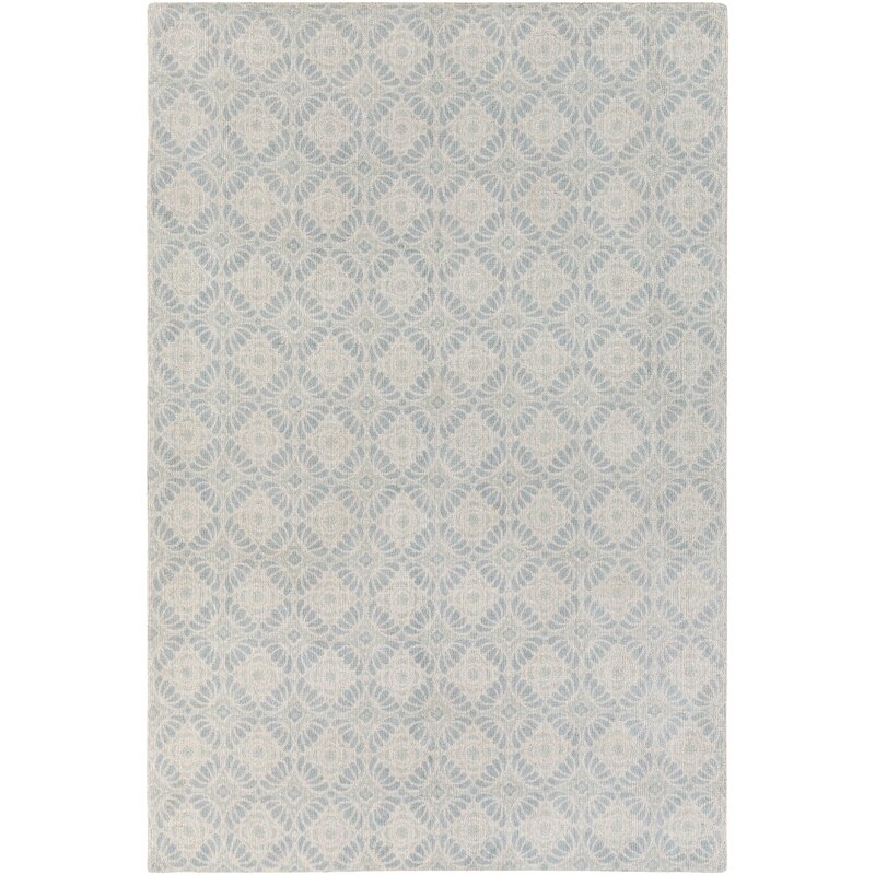 Elle Decor D'Orsay Hand-Loomed Wool Gray Area Rug Rug Size: 2' x 3' - Image 0
