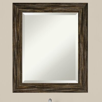 Fencepost Brown Narrow Rustic Bathroom / Vanity Mirror - Image 0