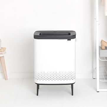 Bo Laundry Hamper, White, 60 Liter - Image 1