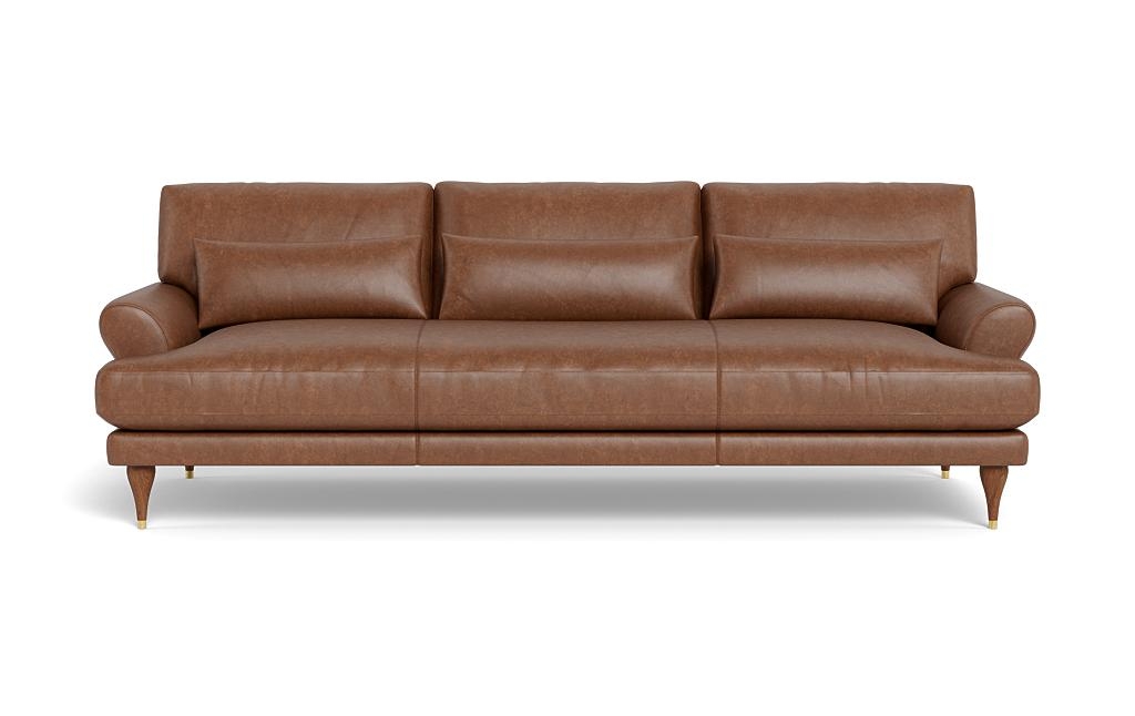 Maxwell Leather Sofa by Apartment Therapy - Image 0