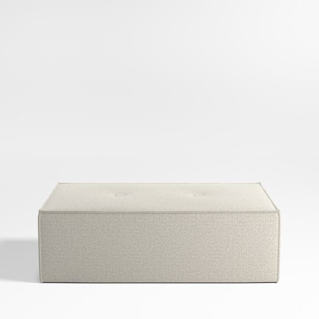 Fireside Rectangle Upholstered Ottoman - Image 0
