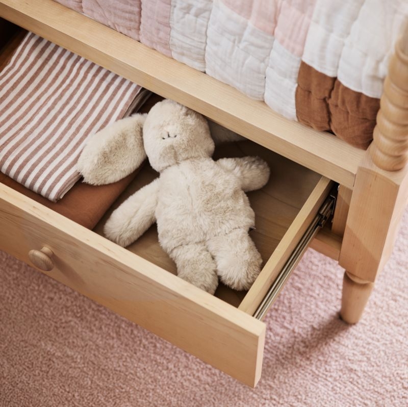 Crate Cuddlies Small Cream Bunny Kids Stuffed Animal - Image 8