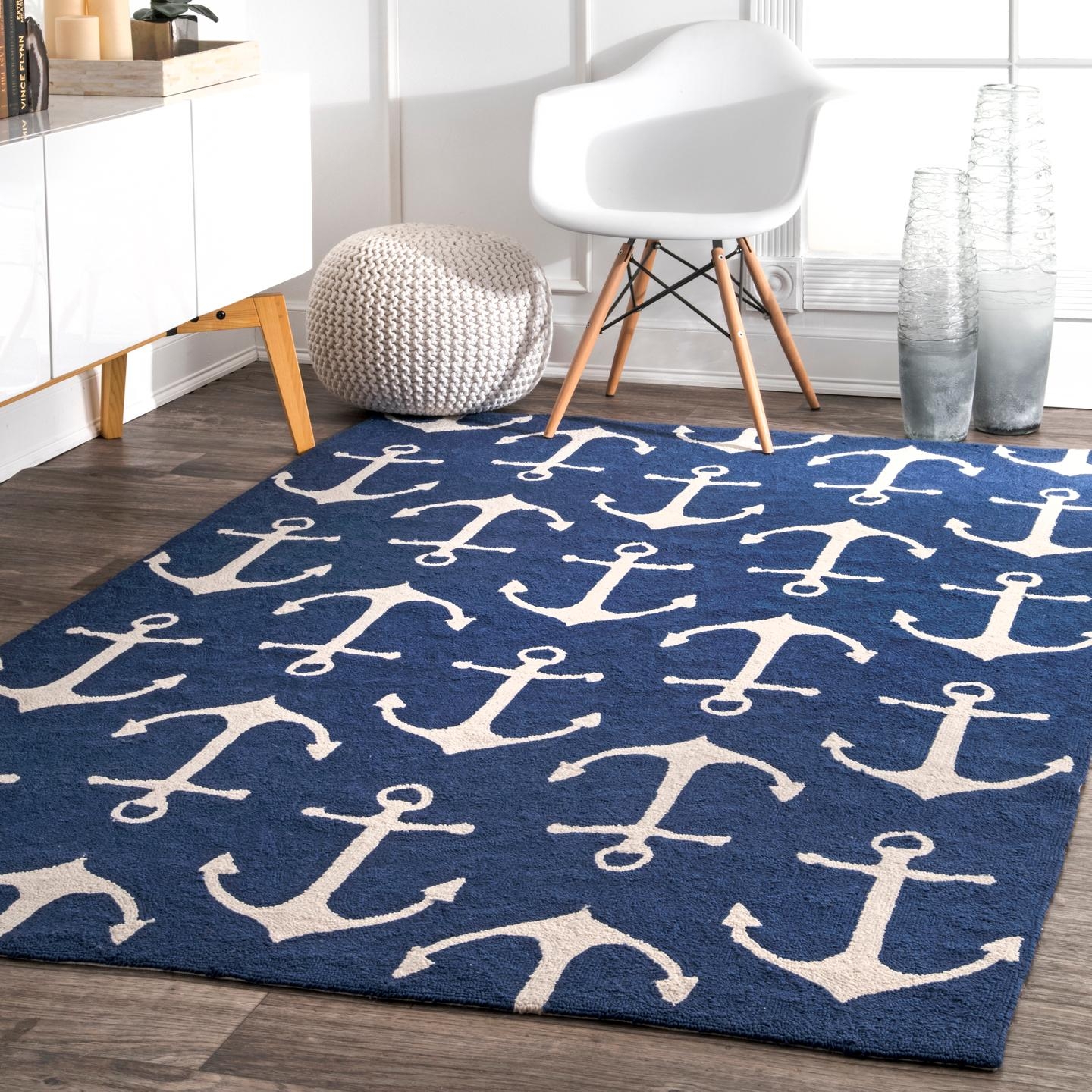 Hand Hooked Despina Indoor/ Outdoor area rug Area Rug - Image 0
