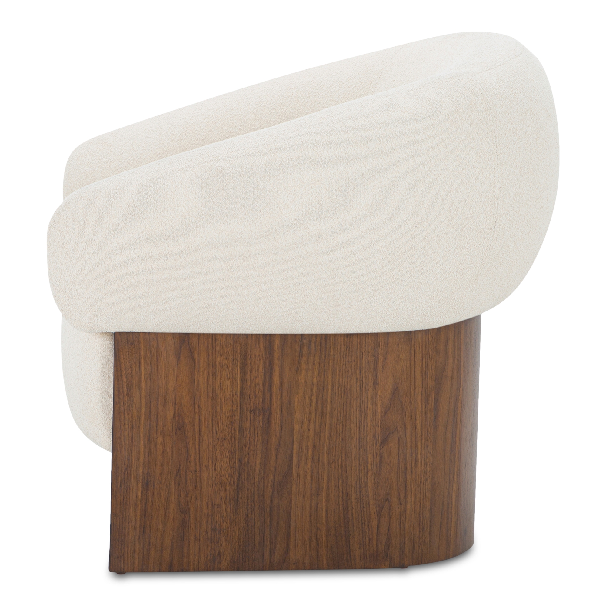 Otto Accent Chair Flecked Cream - Image 2