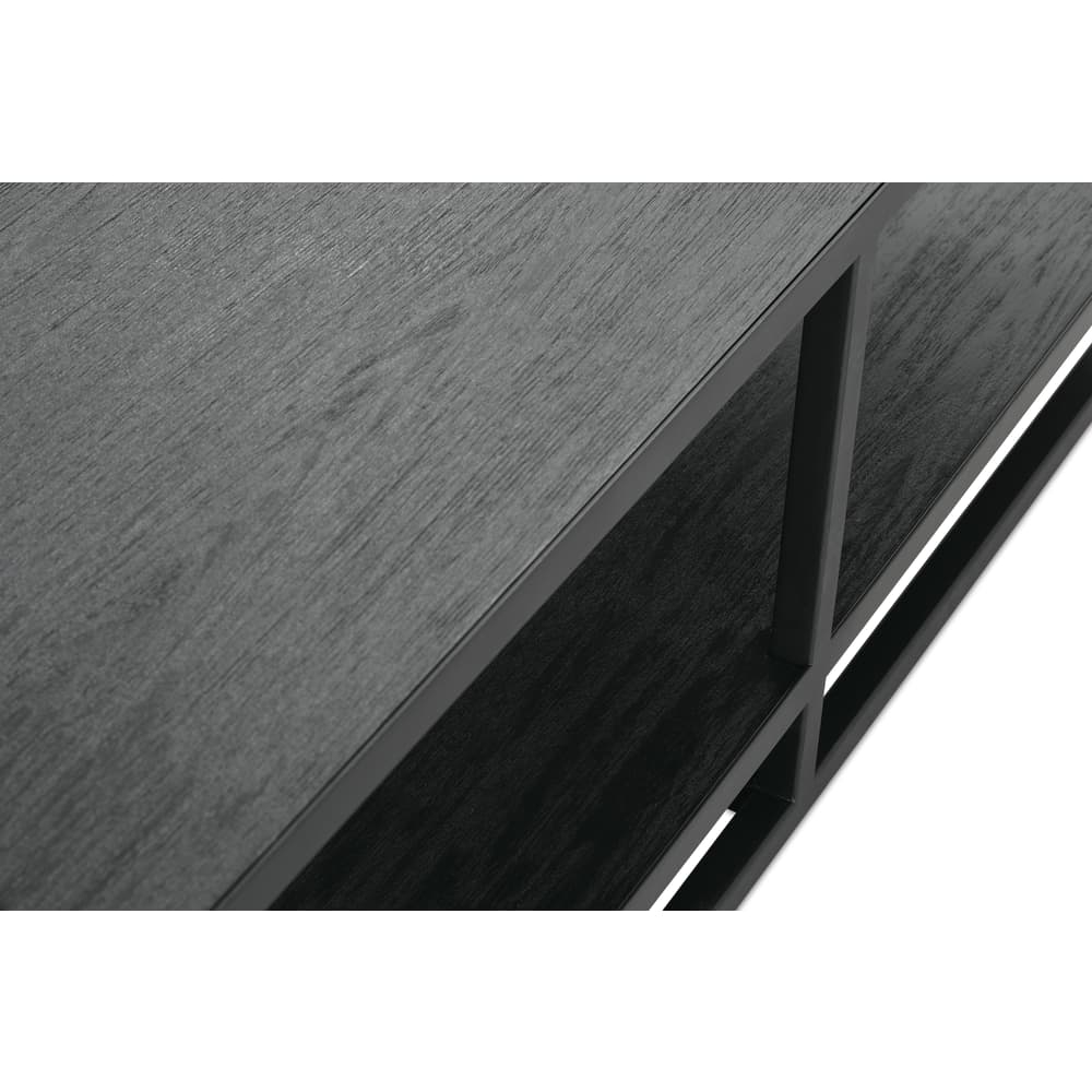 Bartola Rectangle Cocktail Table-Ink Finish - Image 9
