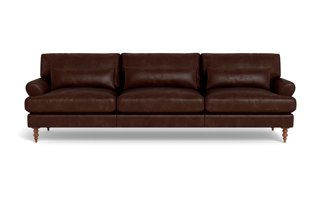 Maxwell Leather 3-Seat Sofa by Apartment Therapy - Image 0