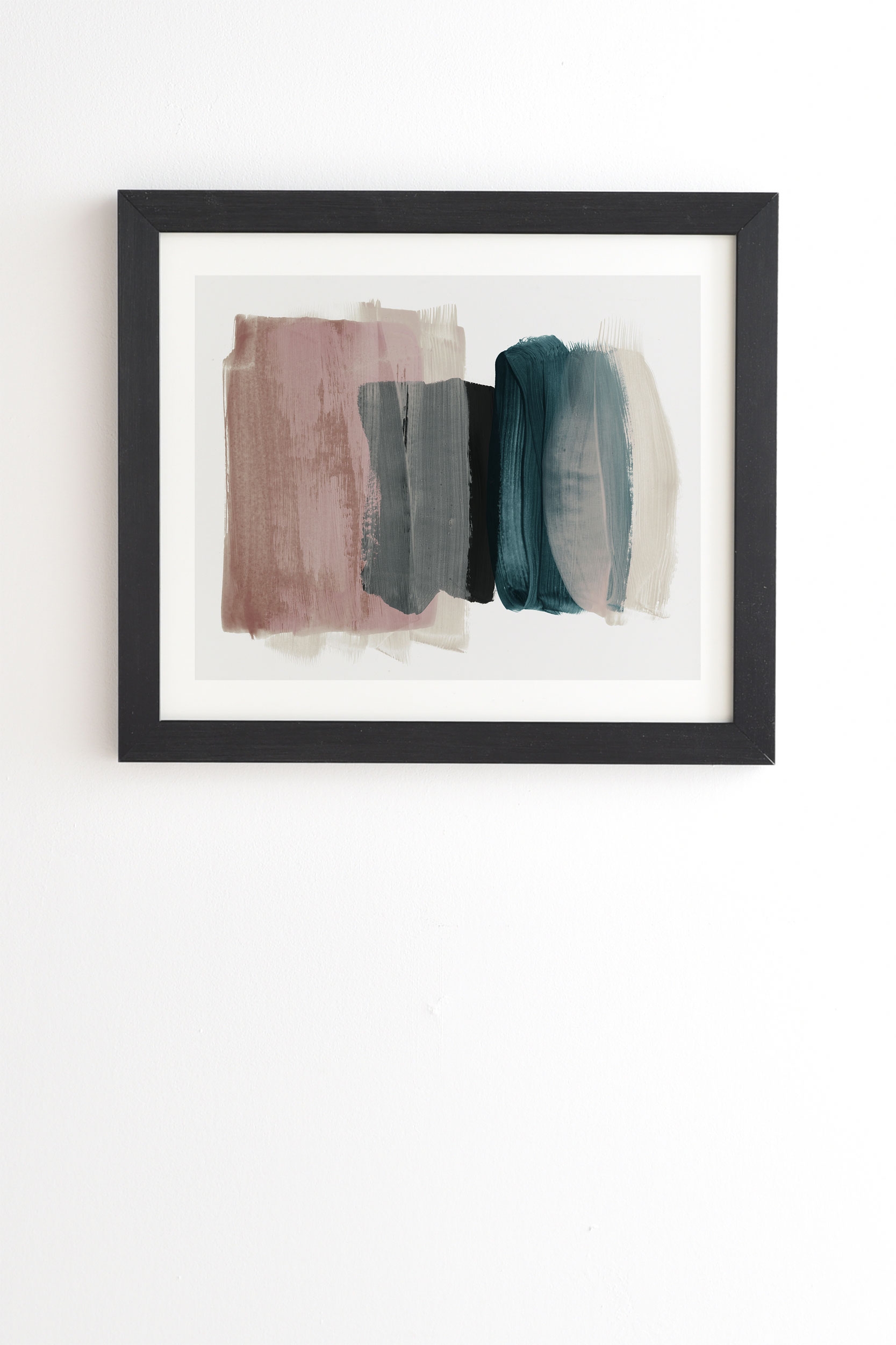 Minimalism 1 by Iris Lehnhardt - Framed Wall Art Basic Black 30" x 30" - Image 0