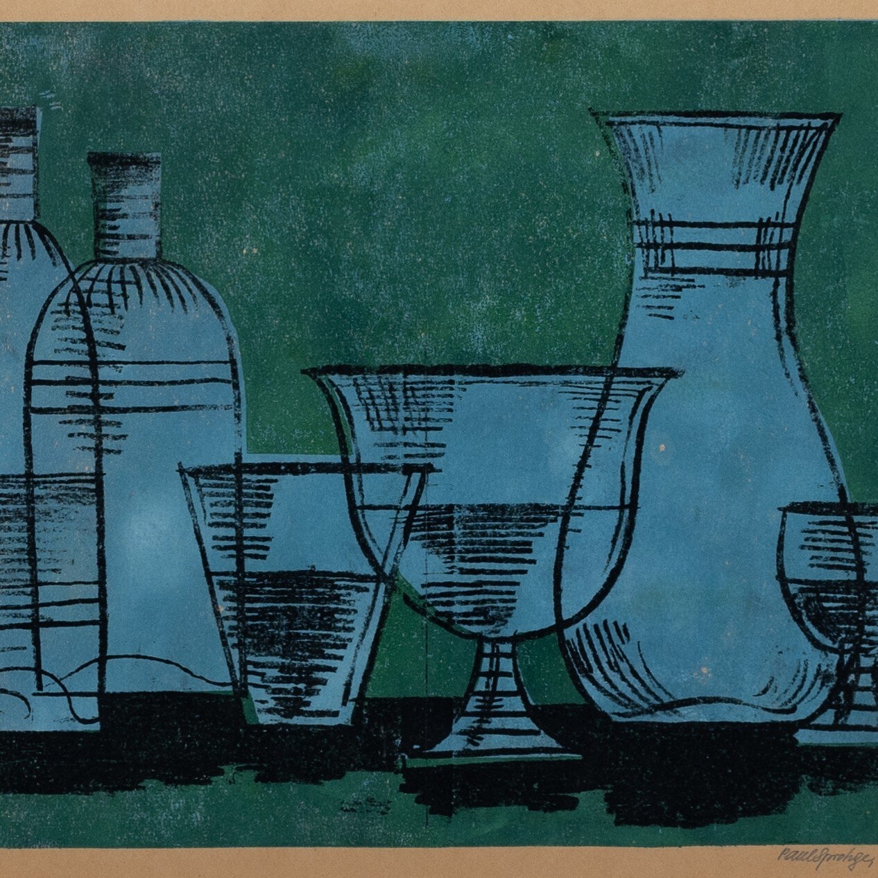 Glass I  by Pepi Sprohge - Rustic 1.5 Walnut - Image 3