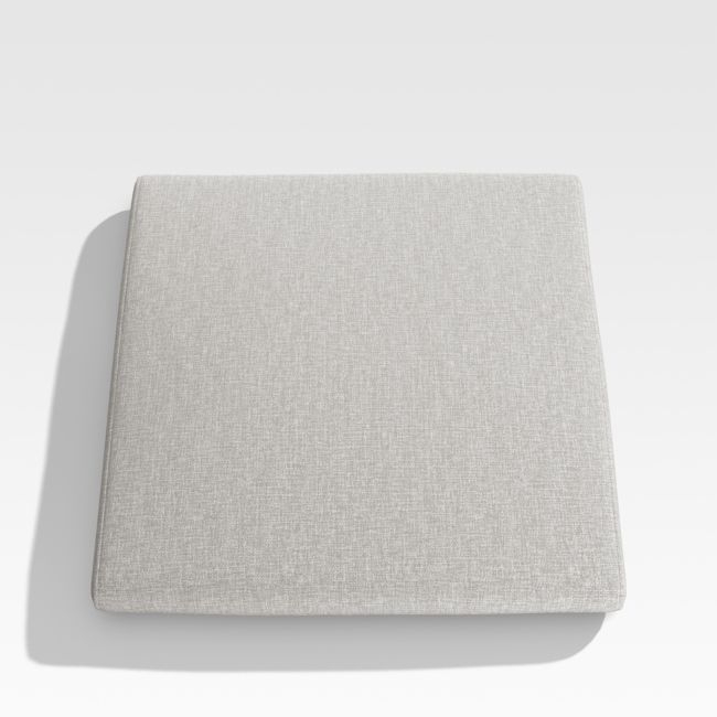 Batten Cast Silver Sunbrella ® Outdoor Side Chair Cushion - Image 0