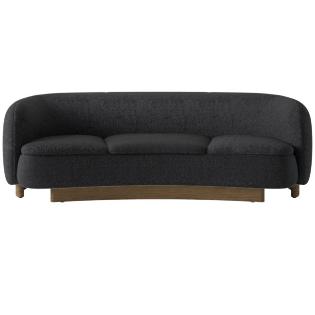 Muir Curved Sofa Bloce Noir by Lawson-Fenning - Image 0