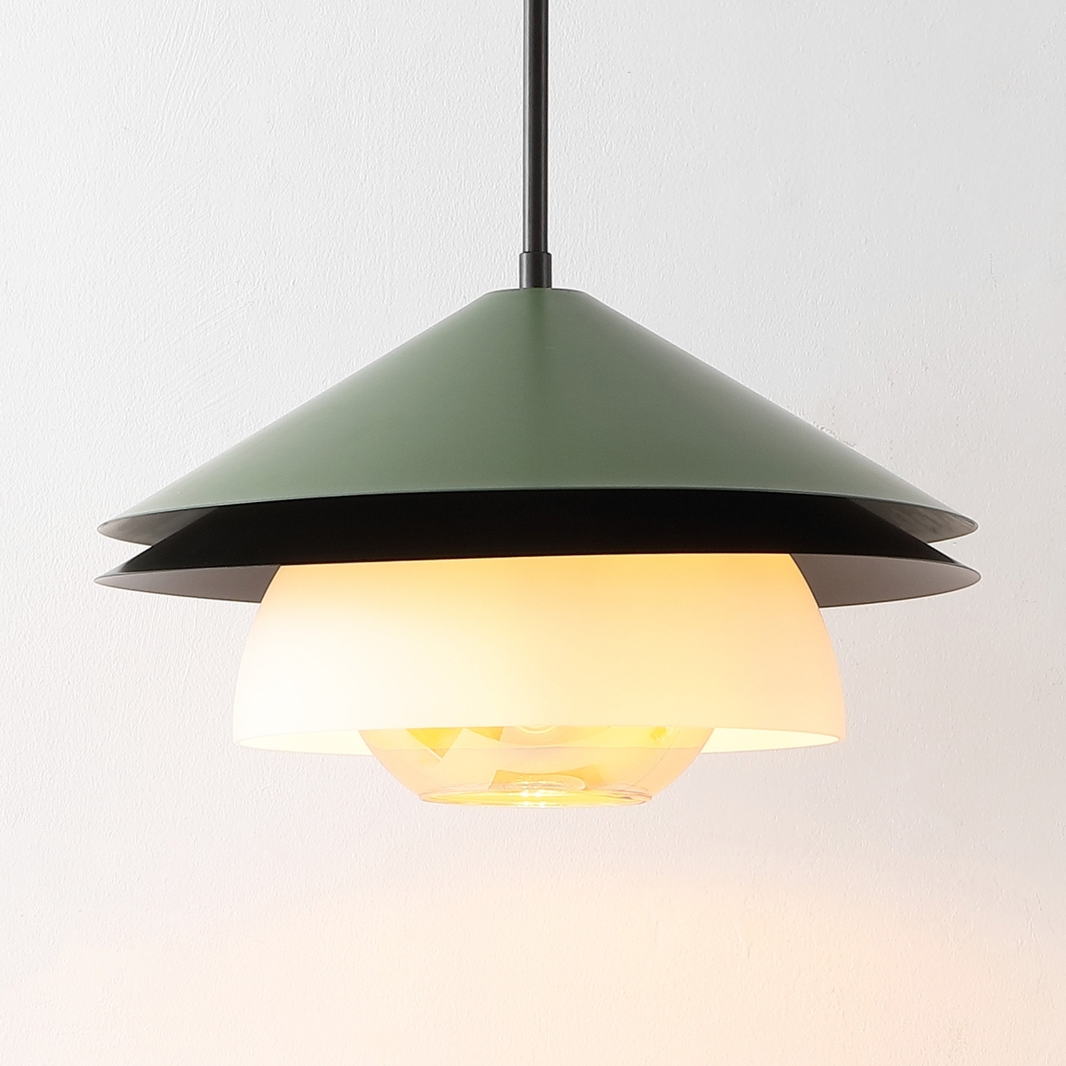 Jalen 16.75 Inch Pendant - Green - Image 3