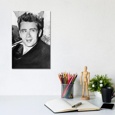 James Dean (1931-1955) - Wrapped Canvas Photograph Print - Image 0