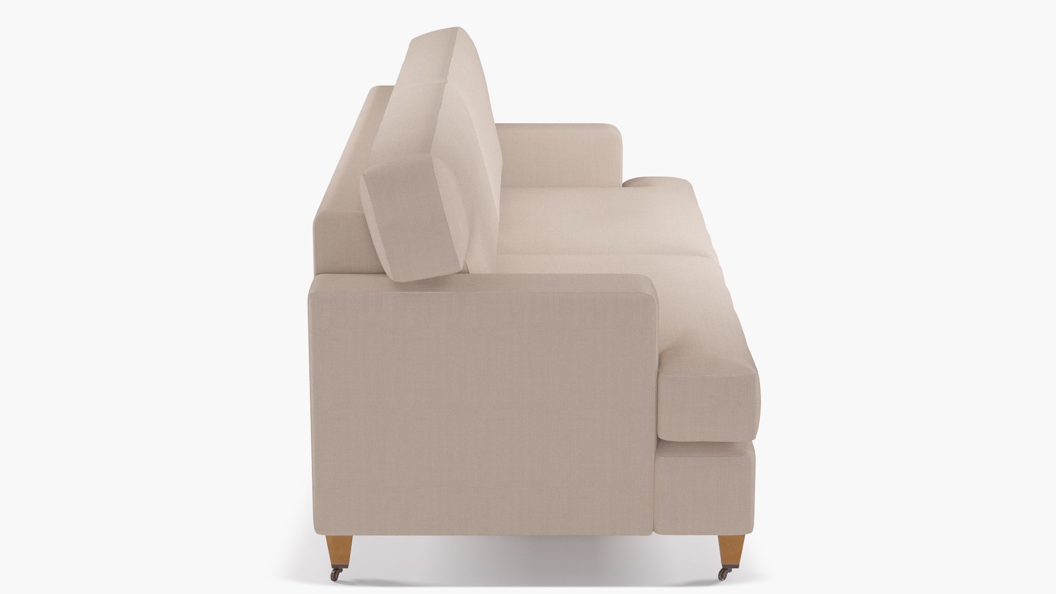 Classic Sofa, Husk Everyday Linen, Oak - Image 2