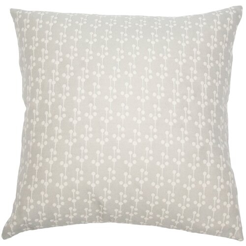 Square Feathers St. Martin Outdoor Pillow Cover & Insert - Image 0