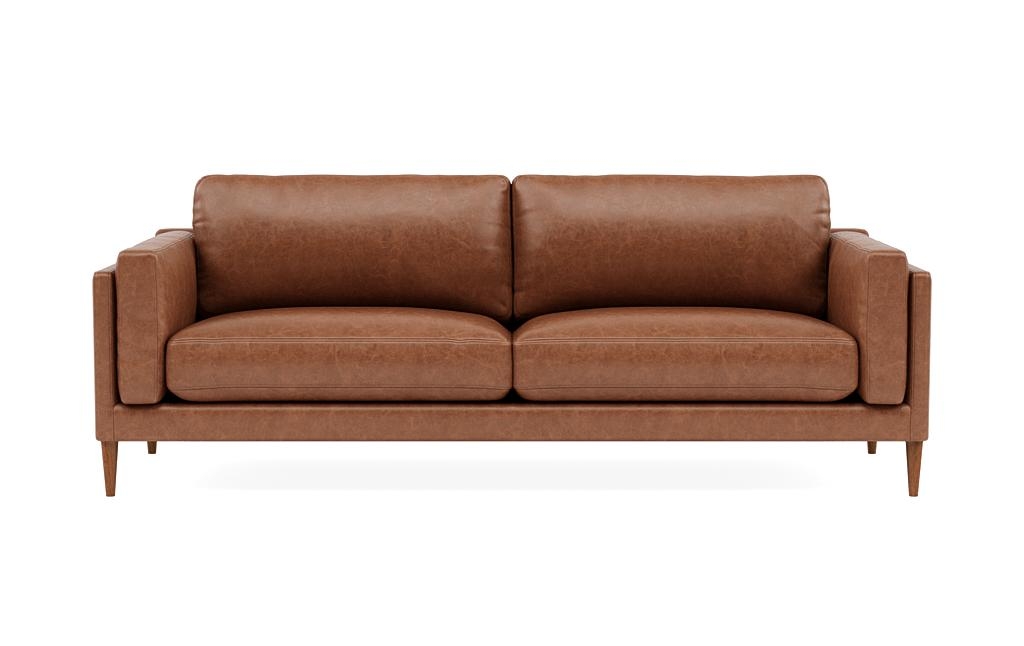 Gaby Leather 2-Seat Sofa - Image 0