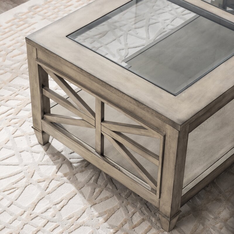 Roaslid Wheeler Cocktail Table, Gray - Image 2