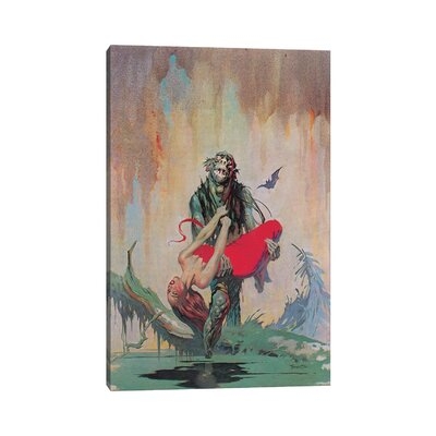 Monster Men by Frank Frazetta - Wrapped Canvas Painting Print - Image 0