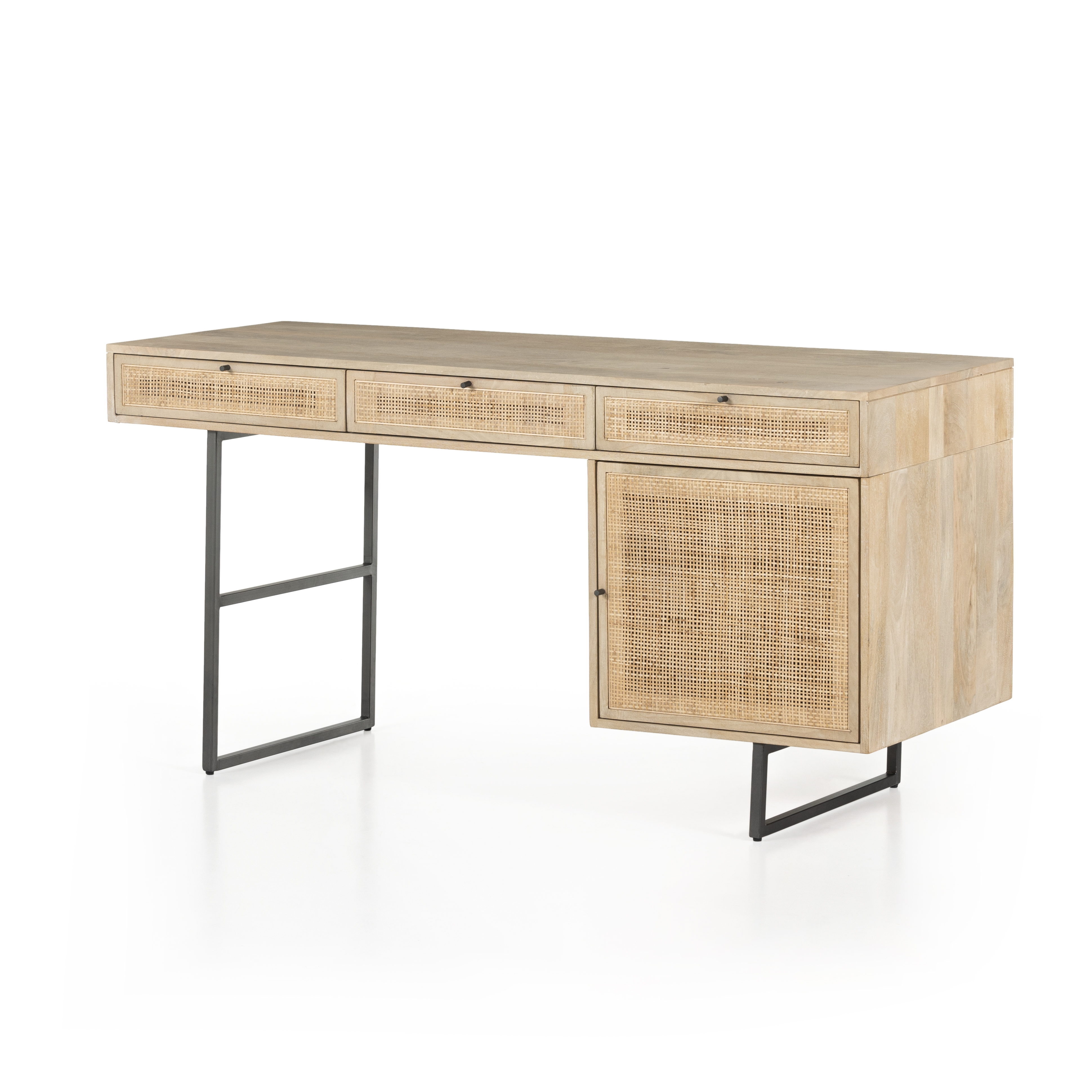 Carmel Desk-Natural Mango - Image 0