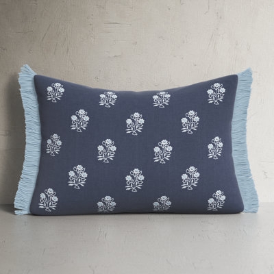 Leigha Floral Rectangular Lumbar Pillow - Image 0