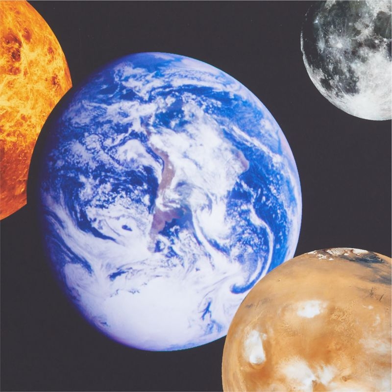 Smithsonian Solar System Montage Framed Wall Art Print - Image 3