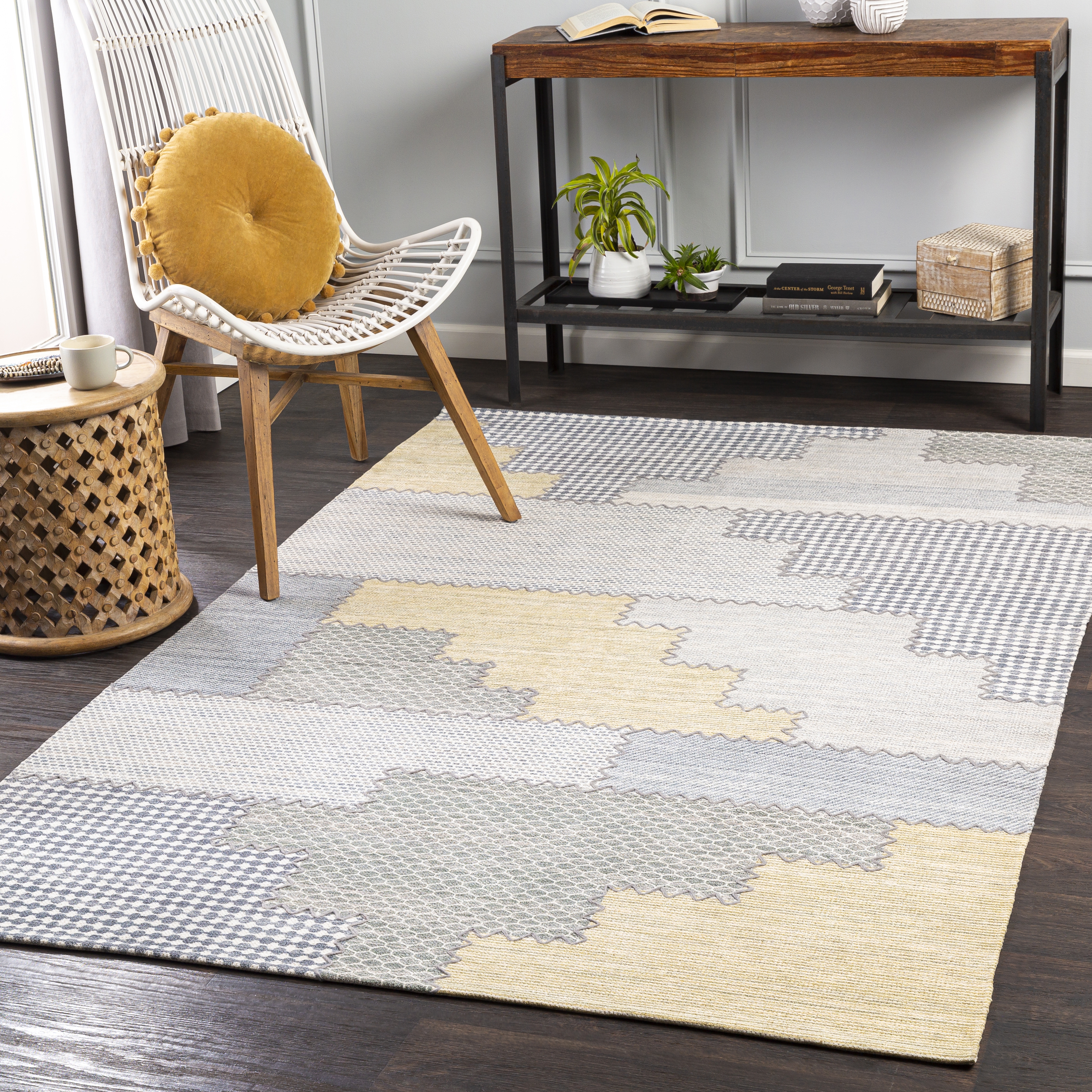 Didim Gray Indoor 2'6" x 8' Handmade Rug - Image 1